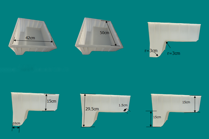 L型路沿石塑料模具 L型路沿石塑料模具